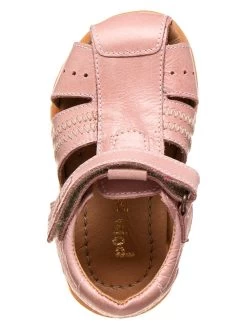Pom Pom Leder-Halbsandalen In Rosa -Günstiges Schuh Himmel Geschäft pom pom leder halbsandalen in rosa 3