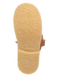 Pom Pom Leder-Winterboots In Camel -Günstiges Schuh Himmel Geschäft pom pom leder winterboots in camel 4