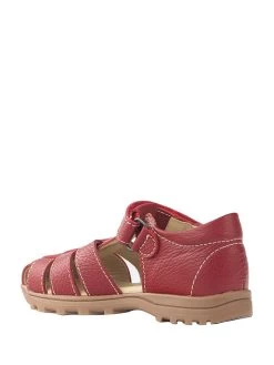 Leder-Halbsandalen In Rot 8 Leder-Halbsandalen In Rot -Günstiges Schuh Himmel Geschäft rap leder halbsandalen in rot 3