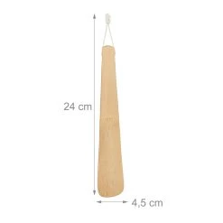 Schuhlöffel In Natur - (L)24 Cm -Günstiges Schuh Himmel Geschäft relaxdays schuhloffel in natur l 24 cm 3