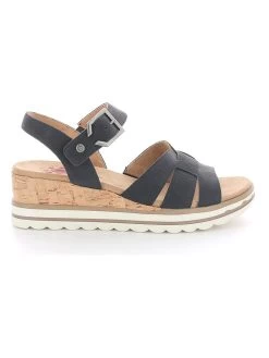 RELIFE Keilsandaletten In Schwarz