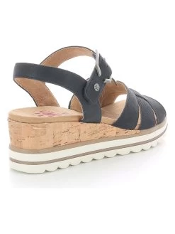 RELIFE Keilsandaletten In Schwarz -Günstiges Schuh Himmel Geschäft relife keilsandaletten in schwarz 3