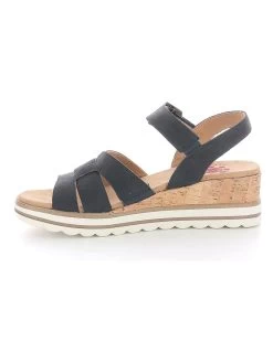 RELIFE Keilsandaletten In Schwarz -Günstiges Schuh Himmel Geschäft relife keilsandaletten in schwarz 9