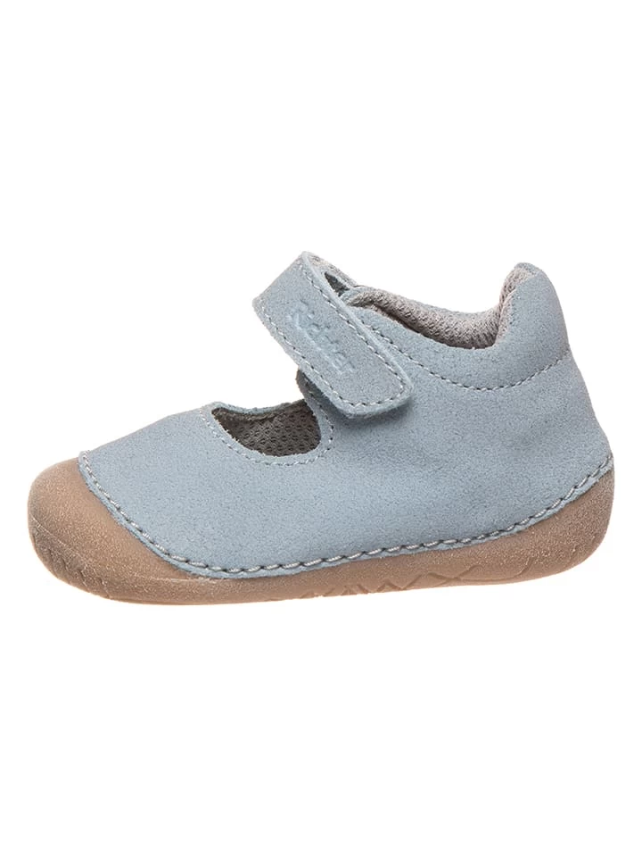 Richter Leder-Ballerinas In Hellblau 1 Richter Leder-Ballerinas In Hellblau