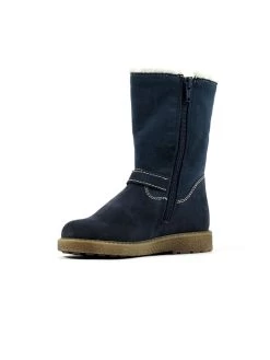 Richter Leder-Stiefel In Dunkelblau -Günstiges Schuh Himmel Geschäft richter leder stiefel in dunkelblau 2