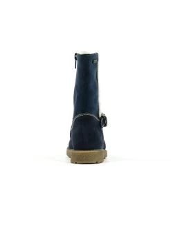 Richter Leder-Stiefel In Dunkelblau -Günstiges Schuh Himmel Geschäft richter leder stiefel in dunkelblau 4