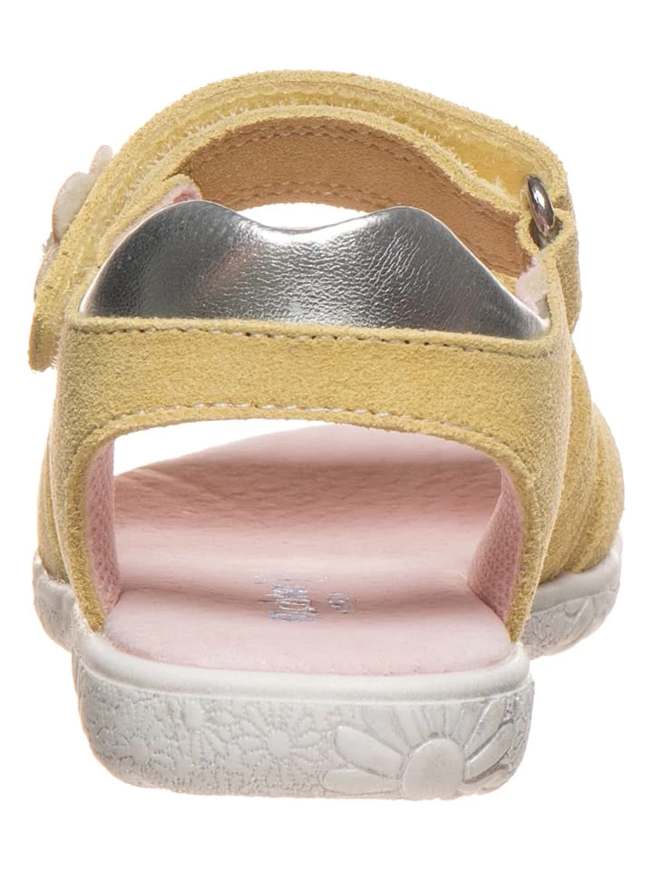 Leder-Sandalen In Gelb 3 Leder-Sandalen In Gelb – Bild 3