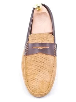 Leder-Mokassins In Camel/ Dunkelbraun 7 Leder-Mokassins In Camel/ Dunkelbraun -Günstiges Schuh Himmel Geschäft rive left leder mokassins in camel dunkelbraun 2