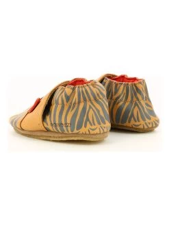 ROBEEZ Leder-Krabbelschuhe "Awesome Tiger" In Orange -Günstiges Schuh Himmel Geschäft robeez leder krabbelschuhe awesome tiger in orange 6