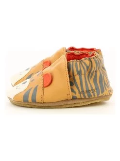 ROBEEZ Leder-Krabbelschuhe "Awesome Tiger" In Orange -Günstiges Schuh Himmel Geschäft robeez leder krabbelschuhe awesome tiger in orange 8