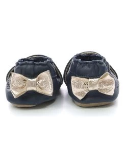 ROBEEZ Leder-Krabbelschuhe "Pretty Swan" In Dunkelblau -Günstiges Schuh Himmel Geschäft robeez leder krabbelschuhe pretty swan in dunkelblau 4