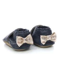 ROBEEZ Leder-Krabbelschuhe "Pretty Swan" In Dunkelblau -Günstiges Schuh Himmel Geschäft robeez leder krabbelschuhe pretty swan in dunkelblau 5