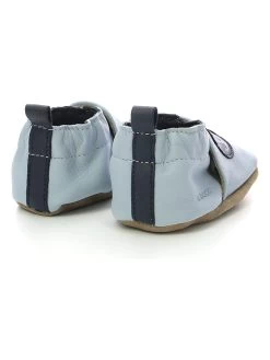 ROBEEZ Leder-Krabbelschuhe "Small Anchor" In Hellblau -Günstiges Schuh Himmel Geschäft robeez leder krabbelschuhe small anchor in hellblau 3