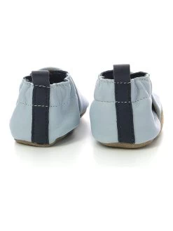 ROBEEZ Leder-Krabbelschuhe "Small Anchor" In Hellblau -Günstiges Schuh Himmel Geschäft robeez leder krabbelschuhe small anchor in hellblau 4