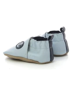 ROBEEZ Leder-Krabbelschuhe "Small Anchor" In Hellblau -Günstiges Schuh Himmel Geschäft robeez leder krabbelschuhe small anchor in hellblau 7
