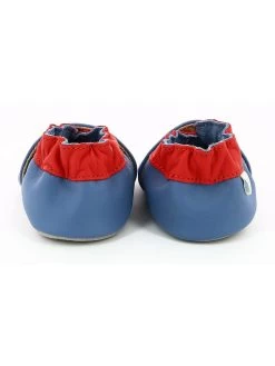 ROBEEZ Leder-Krabbelschuhe "Speedy" In Blau/ Rot 8 ROBEEZ Leder-Krabbelschuhe "Speedy" In Blau/ Rot -Günstiges Schuh Himmel Geschäft robeez leder krabbelschuhe speedy in blau rot 3