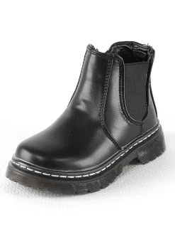 Chelsea-Boots In Schwarz -Günstiges Schuh Himmel Geschäft rock and joy chelsea boots in schwarz 2