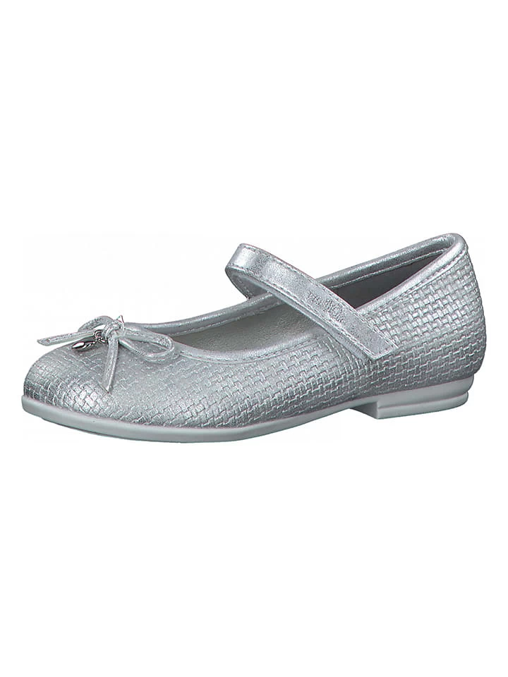 S.Oliver Spangenballerinas In Silber 2 S.Oliver Spangenballerinas In Silber – Bild 2