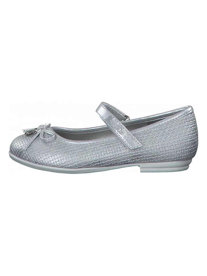 S.Oliver Spangenballerinas In Silber 1 S.Oliver Spangenballerinas In Silber