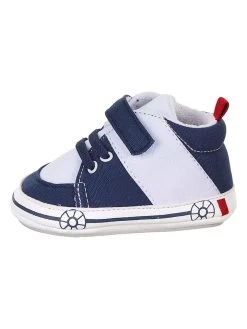 Sterntaler Sneakers In Weiß/ Dunkelblau -Günstiges Schuh Himmel Geschäft sterntaler sneakers in weiss dunkelblau 2