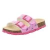 Superfit Tieffußbett Pantolette FUSSBETTPANTOFFEL In Rosa/Mehrfarbig