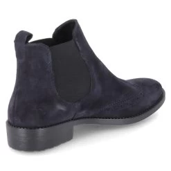 Tamaris Chelsea Boots In Blau -Günstiges Schuh Himmel Geschäft tamaris chelsea boots in blau 3
