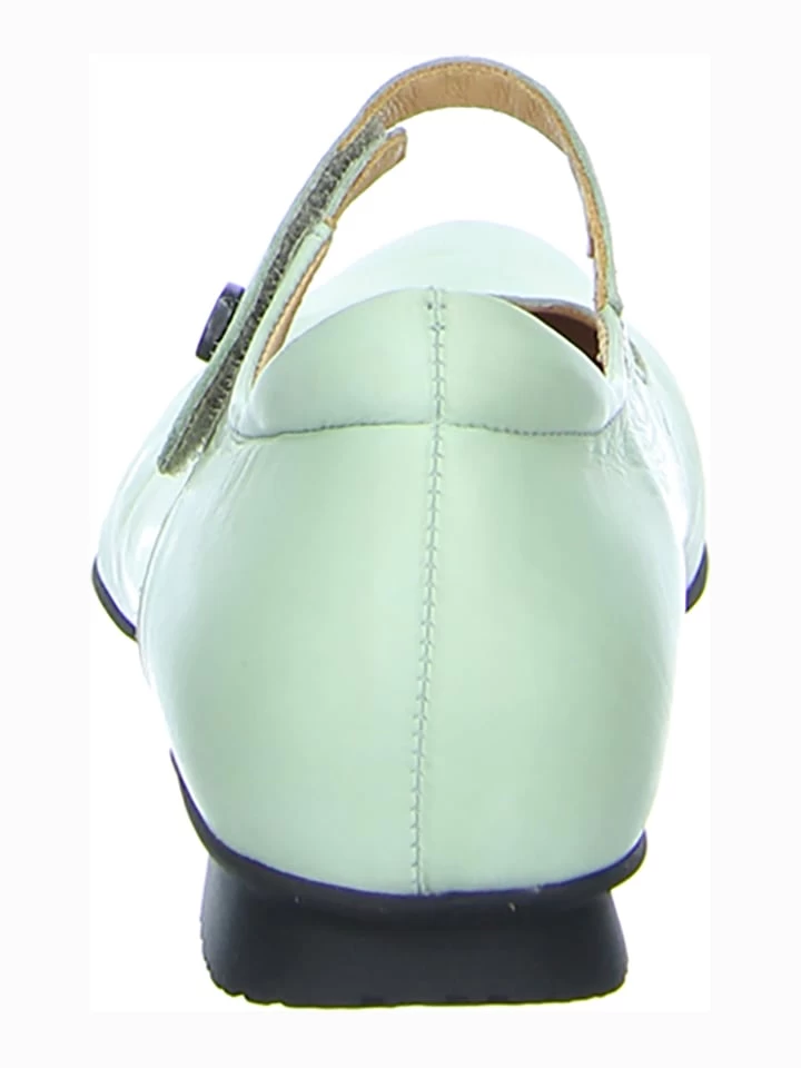 Think! Leder-Spangenballerinas "Chilli" In Türkis 4 Think! Leder-Spangenballerinas "Chilli" In Türkis – Bild 4