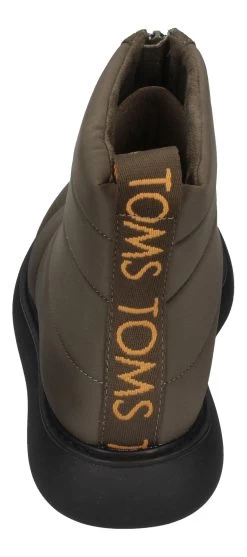 Toms Stiefeletten ALPARGATA MALLOW PUFFER In Grün -Günstiges Schuh Himmel Geschäft toms stiefeletten alpargata mallow puffer in grun 4