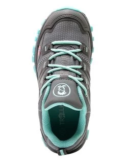 TROLLKIDS Trekkingschuhe "Rondane Hiker Low" In Grau/ Türkis -Günstiges Schuh Himmel Geschäft trollkids trekkingschuhe rondane hiker low in grau turkis 6