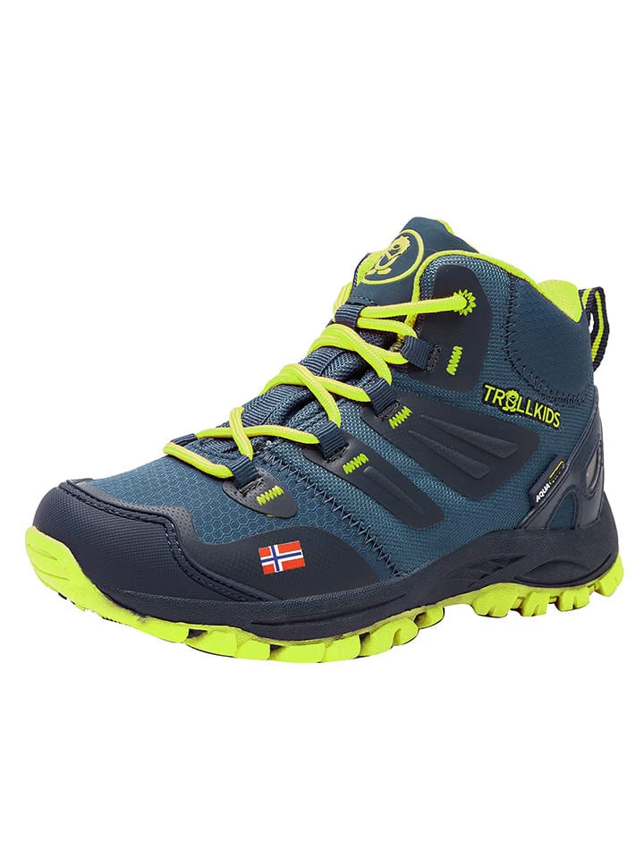 TROLLKIDS Trekkingschuhe "Rondane Hiker Mid" In Dunkelblau 2 TROLLKIDS Trekkingschuhe "Rondane Hiker Mid" In Dunkelblau – Bild 2