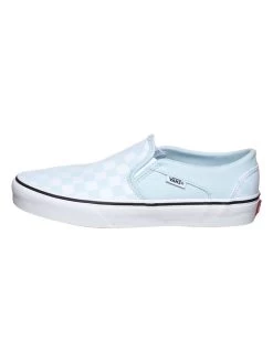 Vans Slipper In Hellblau/ Weiß