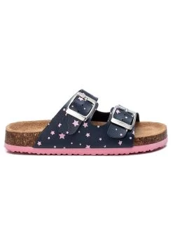 Pantoletten In Dunkelblau