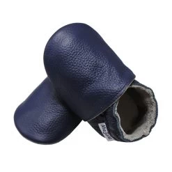 Baby Krabbelschuhe In Einfarbig Dunkelblau -Günstiges Schuh Himmel Geschäft yalion baby krabbelschuhe in einfarbig dunkelblau 2