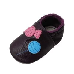 Leder-Krabbelschuhe "Bonbons" In Dunkellila 8 Leder-Krabbelschuhe "Bonbons" In Dunkellila -Günstiges Schuh Himmel Geschäft yalion leder krabbelschuhe bonbons in dunkellila 2