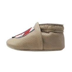 Leder-Krabbelschuhe "Fuchs" In Beige -Günstiges Schuh Himmel Geschäft yalion leder krabbelschuhe fuchs in beige 4