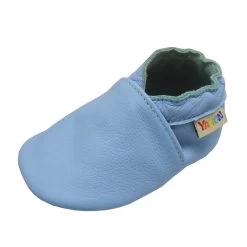 Leder-Krabbelschuhe In Hellblau 8 Leder-Krabbelschuhe In Hellblau -Günstiges Schuh Himmel Geschäft yalion leder krabbelschuhe in hellblau 2